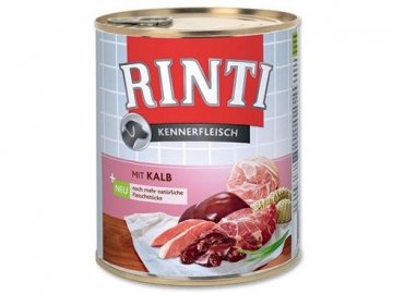 Finnern Rinti konzerva pro psy telecí 12x800g Finnern Rinti konzerva pro psy telecí 12x800g