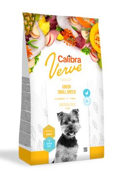 Calibra Dog Verve GF Junior Small Chicken&Duck…