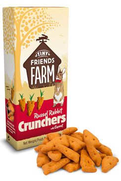 Supreme Tiny Farm Snack Russel Crunchers králík 120g Supreme Tiny Farm Snack Russel Crunchers králík 120g