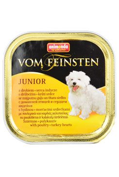 Animonda paštika Junior drůbeží/krůtí srdce pes 150g Animonda paštika Junior drůbeží/krůtí srdce pes 150g