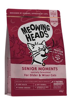 MEOWING HEADS Senior Moments NEW 450g MEOWING HEADS Senior Moments NEW 450g