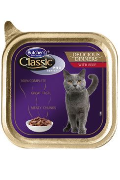 Butcher's Cat Pro Series Del.Dinner hovězí vanička100g Butcher's Cat Pro Series Del.Dinner hovězí vanička100g