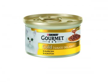 Konz.Gourmet Gold Sauce Del.Kuře v Omáčce 85g