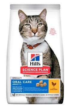Hill's Fel. Dry SP Adult Oral Care Chicken 1,5kg Hill's Fel. Dry SP Adult Oral Care Chicken 1,5kg