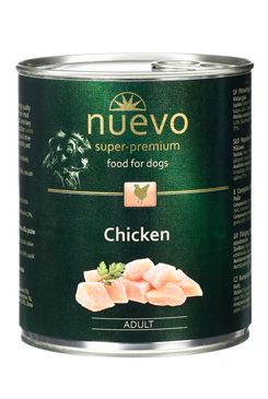 Nuevo pes adult Kuřecí konz. 800g Nuevo pes adult Kuřecí konz. 800g