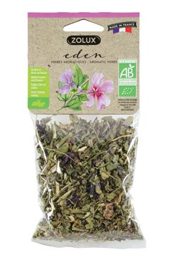 Pochoutka EDEN ORG sléz pro hlodavce 25g Zolux Pochoutka EDEN ORG sléz pro hlodavce 25g Zolux