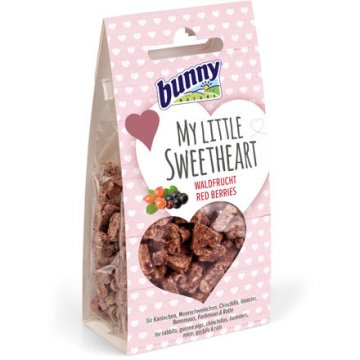 Bunny Nature srdíčka s lesním ovocem 30 g