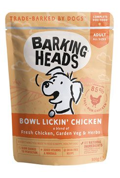 BARKING HEADS Bowl Lickin’ Chicken kapsička 300g BARKING HEADS Bowl Lickin’ Chicken kapsička 300g