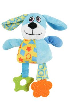 Hračka pes DOG COLOR plyš modrá 22cm Zolux Hračka pes DOG COLOR plyš modrá 22cm Zolux