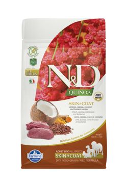 N&D Quinoa DOG Skin & Coat Venison & Coconut 800g N&D Quinoa DOG Skin & Coat Venison & Coconut 800g
