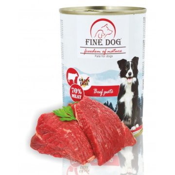 Fine Dog MINI Exclusive konzerva pro psy kachní 100% masa 200g