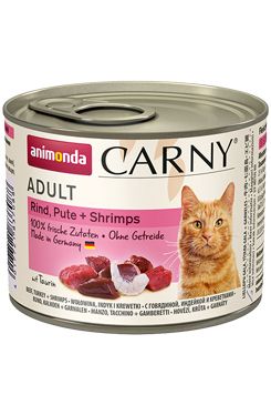 Animonda konz. kočka Adult hov/krůta/ráčci 200g Animonda konz. kočka Adult hov/krůta/ráčci 200g