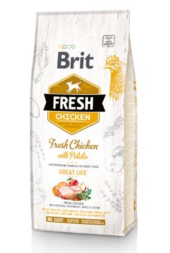 Brit Fresh Dog Chicken & Potato Adult Great…