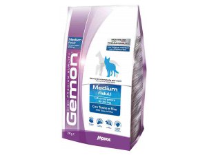 GEMON Dog Medium Adult Tuňák s rýží 25/13 3 kg