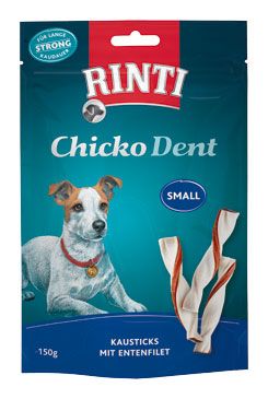 Rinti Dog Extra Chicko Dent pochoutka kachna S (150g) Rinti Dog Extra Chicko Dent pochoutka kachna S (150g)
