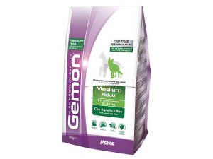 GEMON Dog Medium Adult Jehně s rýží 25/13 3 kg GEMON Dog Medium Adult Jehně s rýží 25/13 3 kg