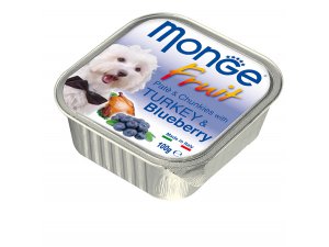 MONGE FRUIT Dog Krocan s borůvkou 100g MONGE FRUIT Dog Krocan s borůvkou 100g