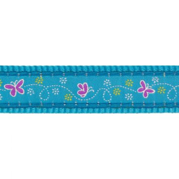 Vodítko RD přep. 25 mm x 2 m - Butterfly Turquoise Vodítko RD přep. 25 mm x 2 m - Butterfly Turquoise