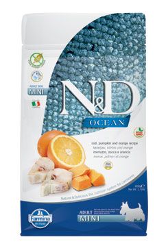 N&D OCEAN DOG Adult Mini Codfish&Pumpkin&Orange 800g N&D OCEAN DOG Adult Mini Codfish&Pumpkin&Orange 800g