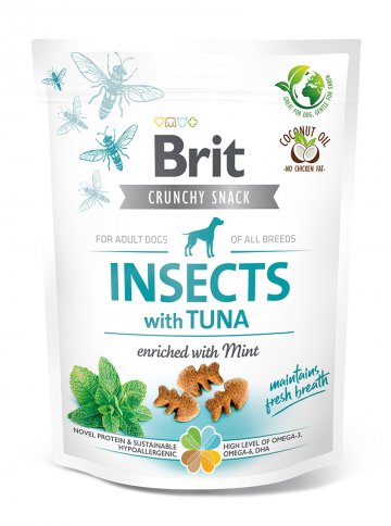 Brit Care Dog Crunchy Cracker Insects with Tuna…