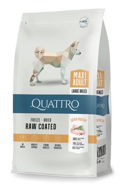 QUATTRO Dog Dry Premium Maxi Adult 3kg QUATTRO Dog Dry Premium Maxi Adult 3kg