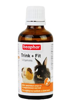 Beaphar minerální kapky Trink Fit hlodavci 50ml Beaphar minerální kapky Trink Fit hlodavci 50ml