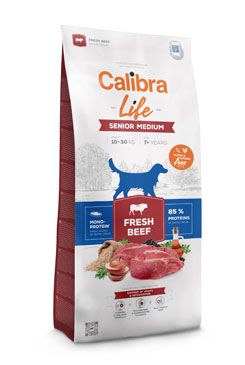 Calibra Dog Life Senior Medium Fresh Beef…