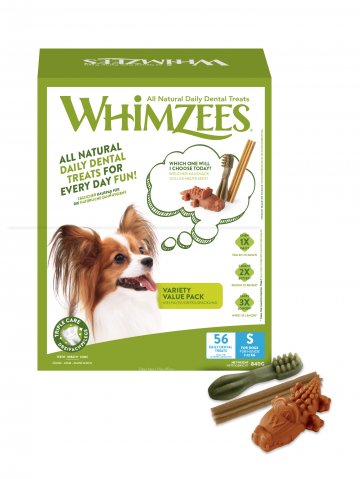 Whimzees Dental Mix Box S 56ks