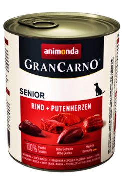 Animonda GRANCARNO konz. SENIOR kuře/krůt srdce 800g Animonda GRANCARNO konz. SENIOR kuře/krůt srdce 800g