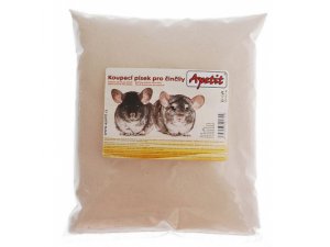 Apetit koupací písek pro činčily 1kg Apetit koupací písek pro činčily 1kg
