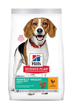 Hill's Can.Dry SP Perf.Weight Adult Medium Chicken12kg Hill's Can.Dry SP Perf.Weight Adult Medium Chicken12kg