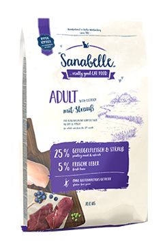 Bosch Cat Sanabelle Adult Pštros 2kg Bosch Cat Sanabelle Adult Pštros 2kg