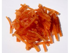 Proužky kuřecí s kousky lososa - mini 100g Proužky kuřecí s kousky lososa - mini 100g