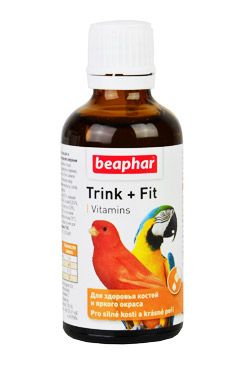 Beaphar minerální kapky Trink Fit exoti 50ml Beaphar minerální kapky Trink Fit exoti 50ml