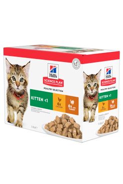 Hill's Fel. kapsa Kitten Chicken&Turkey 36x85g Hill's Fel. kapsa Kitten Chicken&Turkey 36x85g