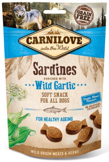 Carnilove Dog Semi Moist Snack Sardines & Wild…