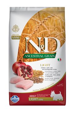 N&D LG DOG Light Mini Chicken & Pomegr 2,5kg N&D LG DOG Light Mini Chicken & Pomegr 2,5kg