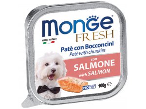 MONGE FRESH Dog losos 100g/32ks