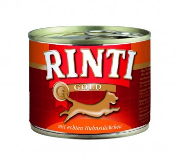 Finnern Rinti Gold konzerva pro psy kuře 12x185g