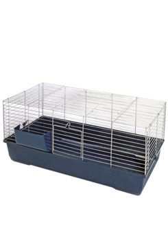 Klec Bunny Bungallow chrom skládaná 120cm Klec Bunny Bungallow chrom skládaná 120cm