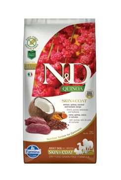 N&D Quinoa DOG Skin & Coat Venison & Coconut 7kg N&D Quinoa DOG Skin & Coat Venison & Coconut 7kg