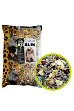 FINE PET Zakrslý králík premium 800g FINE PET Zakrslý králík premium 800g