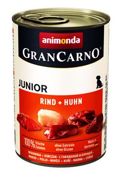 Animonda GRANCARNO konz. JUNIOR kuře/hovězí 400g Animonda GRANCARNO konz. JUNIOR kuře/hovězí 400g