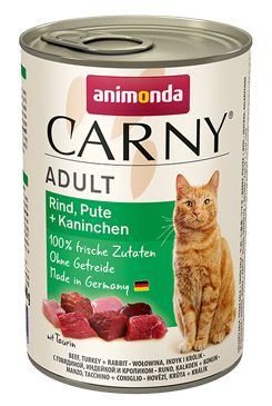 Animonda konz. kočka Adult hov/ krůta/králík 400g Animonda konz. kočka Adult hov/ krůta/králík 400g