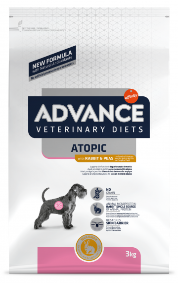 ADVANCE-VD Dog Avet Dog Atopic MED/MAX kralik 3kg