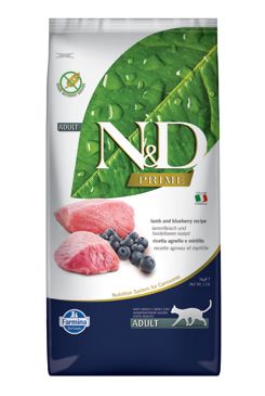 N&D PRIME CAT Adult Lamb & Blueberry 10kg