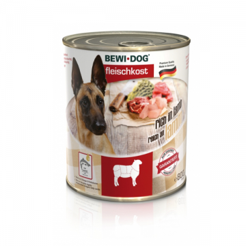 Bewi Dog Bohaté na jehněčí 800 g