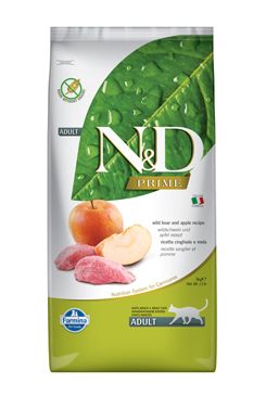 N&D PRIME CAT Adult Boar & Apple 5kg N&D PRIME CAT Adult Boar & Apple 5kg