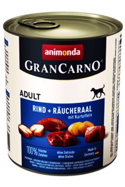 Animonda GRANCARNO konz. ADULT úhoř/brambor 800g Animonda GRANCARNO konz. ADULT úhoř/brambor 800g
