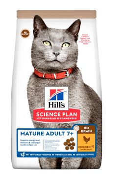 Hill's Fel.Dry SP Mature Adult NG Chicken 1,5kg Hill's Fel.Dry SP Mature Adult NG Chicken 1,5kg